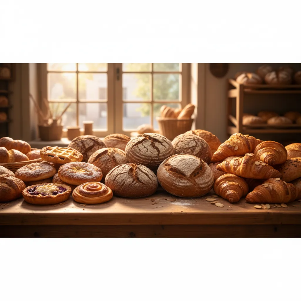 Vers gebakken brood en gebak bij Bakkerij Versluis